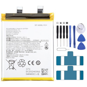 Batterie de remplacement pour Motorola Edge+ 2023 X40 PC51 5100mAh SH81061870-20