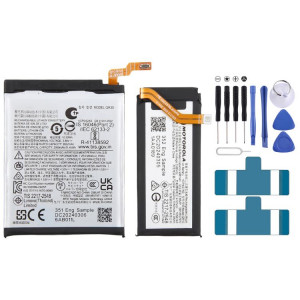 Batterie de remplacement pour Motorola Razr 50 Ultra QR30/QR10 2832mAh/998mAh SH8112443-20
