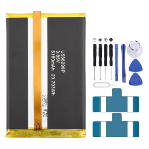 Pour Blackview P6000 U566296P Remplacement de la batterie 6180mAh SH87011732-20