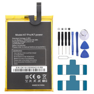 Remplacement de la batterie pour Oukitel K7 Pro 10000mAh SH88011878-20