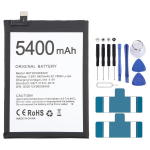Batterie de remplacement pour DOOGEE X96 Pro BAT20X965400 5400mAh SH91011819-20