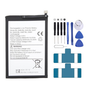 Batterie de remplacement 5000 mAh pour Tecno BL-5ABI / BL-5AAI BL-5AAT SH9301719-20