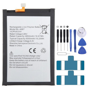 Batterie de remplacement 5000mAh pour Tecno POP 5 BL-48BT SH93031656-20