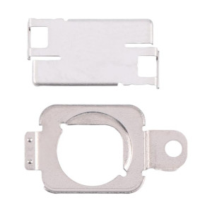 Pour iPhone 15 Plus 1 paire de couvertures en fer pour lampe de poche / micro (sur la coque arrière) SH54031361-20
