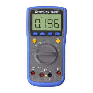 Multimètre numérique haute précision True-RMS avec écran LCD à plage automatique Mijing MJ-17N SM65241946-20