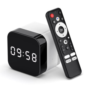 H96Max 8K UHD Android 14 Smart TV Box avec télécommande, 4 Go + 128 Go, Allwinner H728 Octa-Core () SH603A1010-20