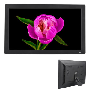 Cadre photo numérique à écran LED XCLT1850 de 18,5 pouces, type de prise : (noir) SH202A1558-20