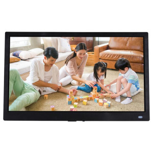 Cadre photo Cloud WIFI à écran LED HD 17,3 pouces XCLT-1730 avec support, prise : prise AU (noir) SH501A508-20