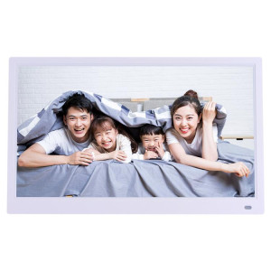 Cadre photo Cloud WIFI à écran LED HD 17,3 pouces XCLT-1730 avec support, prise : prise AU (blanc) SH501B371-20