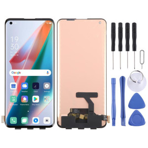 Pour OPPO Find X3 Pro Écran LCD OLED avec numériseur Assemblage complet avec identification d'empreintes digitales SH59021308-20