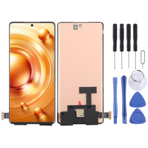 Pour vivo X80 V2183A V2144 Écran LCD OLED avec numériseur Assemblage complet avec identification d'empreintes digitales SH6201606-20