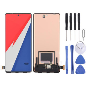 Pour vivo iQOO 9 Pro OLED LCD Écran avec Numériseur Assemblage Complet avec Identification d'Empreintes Digitales SH62041427-20