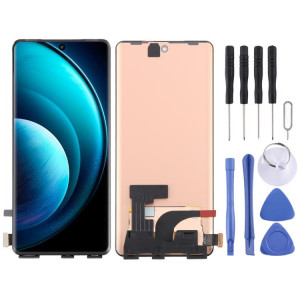 Pour vivo X100 Pro OLED LCD Écran avec Numériseur Assemblage Complet avec Identification d'Empreintes Digitales SH620923-20