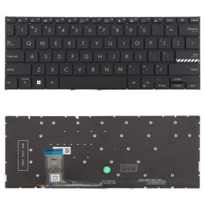 Clavier rétroéclairé pour ordinateur portable Asus VivoBook 14 Pro X1402 M1402 D1402 F1402 X1403Z X1402Z (version américaine) (noir) SH301A1156-20