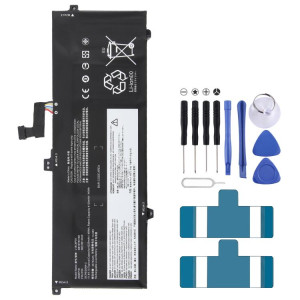 Batterie de remplacement pour Lenovo Thinkpad X13 Gen 1 X390 X395 TP00106A 20NL000HIU 20Q0000KRT L18C6PD1 L18M6PD1 11,4 V 48 Wh SH74801123-20