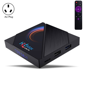 Boîte de télévision intelligente H96 Max 6K Ultra HD avec télécommande, Android 10.0, ALLWINNER H616 ARM CORE CORTEX-A53, 2GB + 16 Go, Carte de support TF / USBX2 / AV / HDMI / WiFi, Plug UA SH28041643-20