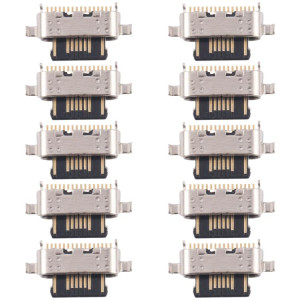 Connecteur de port de charge d'origine pour Motorola Moto G9, 10 pièces SH2818709-20