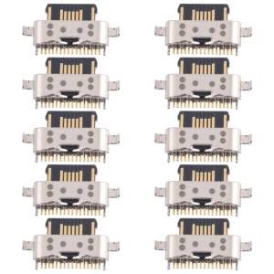 Connecteur de port de charge d'origine pour Motorola Moto G35, 10 pièces SH2823147-20