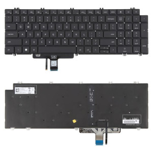 Clavier rétroéclairé pour ordinateur portable Dell Latitude 3540, 5520, 5521, 5530, 5531, 5540 (version américaine) (noir) SH601A1968-20