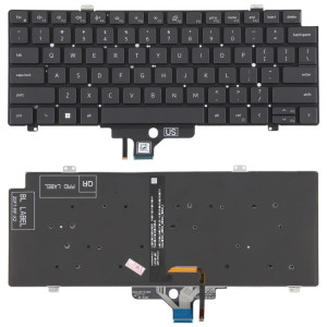 Clavier rétroéclairé pour ordinateur portable Dell Latitude 7420 5420 (version américaine) (noir) SH001A342-20