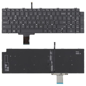 Clavier d'ordinateur portable version américaine pour Dell Precision 7550 7750 7560 7760 (noir) SH501A1989-20