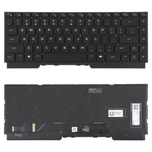 Clavier rétroéclairé coloré pour ordinateur portable Dell Alienware M15 R5 M15 R6 M15 R7 (version américaine) (noir) SH201A732-20