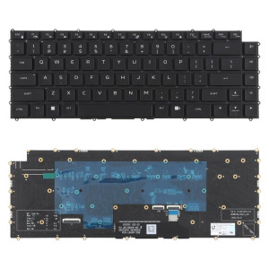 Clavier mécanique rétroéclairé RVB pour ordinateur portable Dell M16 R1 X16 R1 R2 W0X5N5 (version américaine) (noir) SH301A146-20