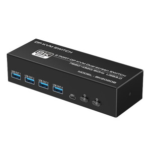 Commutateur KVM FJGEAR FJ-8K202DB 8K 60 Hz DP () SH701B1161-20