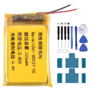 Batterie de remplacement 225 mAh pour Garmin Venu 2S 361-00137-10 SH12041474-20