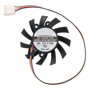 Pour ventilateur de refroidissement SEEWO SC6010M12VSF DC12V 0,18A 4 broches SH0423799-20