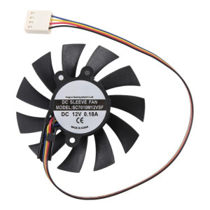 Pour ventilateur de refroidissement SEEWO SC7010M12VSF DC12V 0,18A 4 broches SH04261790-20
