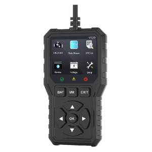 Lecteur de codes d'erreur de moteur de voiture FOXSUR V529 OBD2 (noir) SF201A780-20