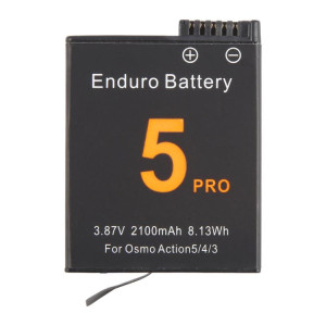 Batterie JH-ACT5 2100 mAh pour DJI OSMO Action 5 Pro / 4 / 3 SH2134246-20