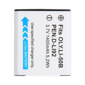 Batterie LI-50B 1400 mAh pour appareils photo Olympus SZ10 / SZ11 / SZ12 / SZ14 / SZ15 SH2136172-20