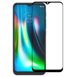 Pour Motorola Moto G9 (Inde) Film en verre trempé plein écran à colle complète SH9102196-20