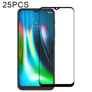 Pour Motorola Moto G9 (Inde) 25 PCS Full Glue Film en verre trempé plein écran SH9302183-20