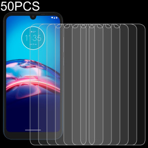Pour Motorola Moto E (2020) 50 PCS 0.26mm 9H 2.5D Film en verre trempé SH4814572-20