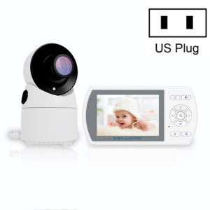 8003ZH 3,5 pouces plus grand écran de surveillance numérique sans fil caméra de surveillance de carrière pour bébé moniteur de carrière sans fil (prise américaine) SH101A1460-20
