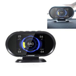 KONNWEI KW206 Scanner de défaut de voiture OBDII / EOBD12V 2 en 1 + moniteur LCD 3,5 pouces SK94751505-20