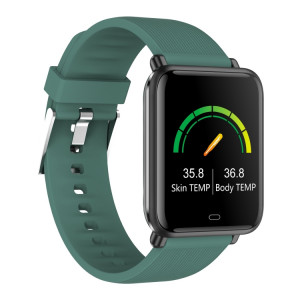 Q9T 1.3 pouces TFT écran tactile double mode Bluetooth Smart Watch, prise en charge de la détection de la température corporelle / moniteur d'oxygène sanguin / tensiomètre (vert) SH401E609-20