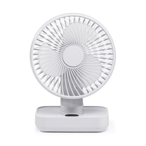 Petit ventilateur oscillant de bureau portable D606Y (blanc) SH074W113-20