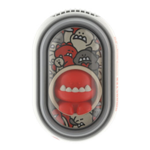 D Monster D27 Ventilateur électrique portable à suspendre avec veilleuse (gris blanc) SD99HW1580-20