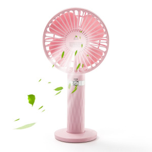Ventilateur électrique de bureau portable Mute S8, avec contrôle à 3 vitesses (rose) SH205F1271-20