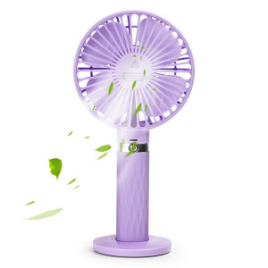 Ventilateur électrique de bureau portable Mute S8, avec contrôle à 3 vitesses (violet) SH205P338-20
