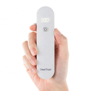 Clean Trust Portable UVC LED Light Stérilisateur Désinfection Stick Lamp (White) SH487W1768-20