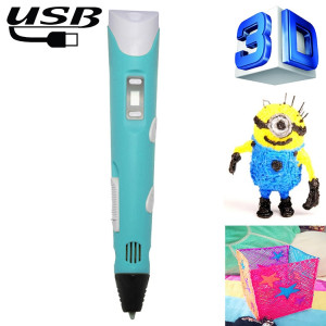 Stylo d'impression 3D portatif, prise USB (bleu) SH038L1686-20