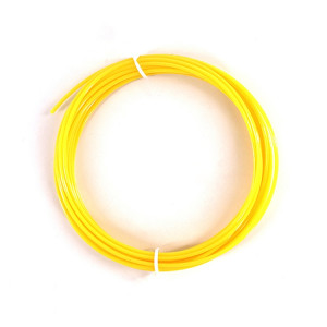 Câble PCL de 5 mm de 1,75mm Câbles d'impression 3D 3D Consommables (jaune) (jaune) SH084Y14-20