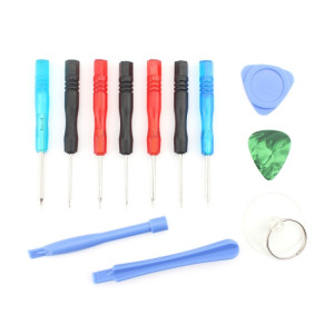 Trousse d'outils ouverts pour réparation de tournevis 12 en 1 pour téléphones mobiles S10039428-20