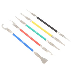Kaisi i9801 CPU professionnel téléphone portable / tablette tiges de démontage en plastique kits d'outils de réparation de pied de biche SK1122369-20