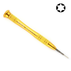 Outil de réparation professionnel outil ouvert 25mm T6 tournevis à tête hexagonale (or) SP243J539-20